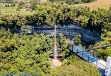 Mirante da Cachoeira do Rio Saltinho - Chapadão do Lajeado SC