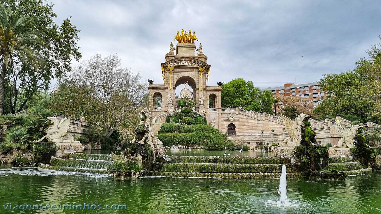 Atrações de Barcelona - Espanha - Cascada del Parc