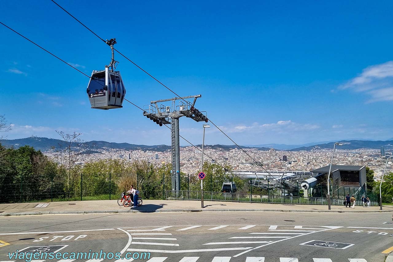 Barcelona turismo - Teleférico de Montejuic