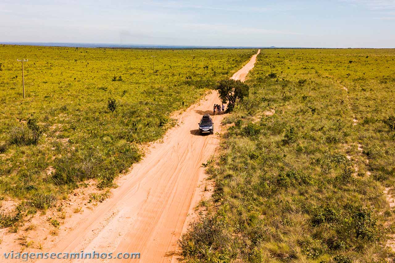 Estrada no Jalapão - Tocantins