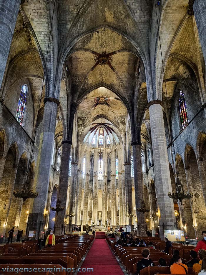 O que fazer em Barcelona - Basílica de Santa Maria de Pi