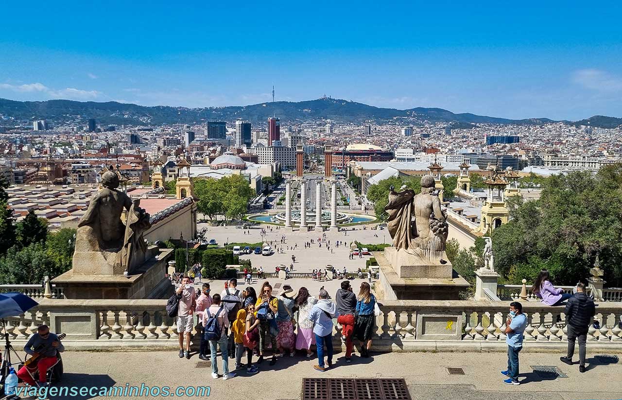 O que fazer em Barcelona Espanha - Mirante MNAC