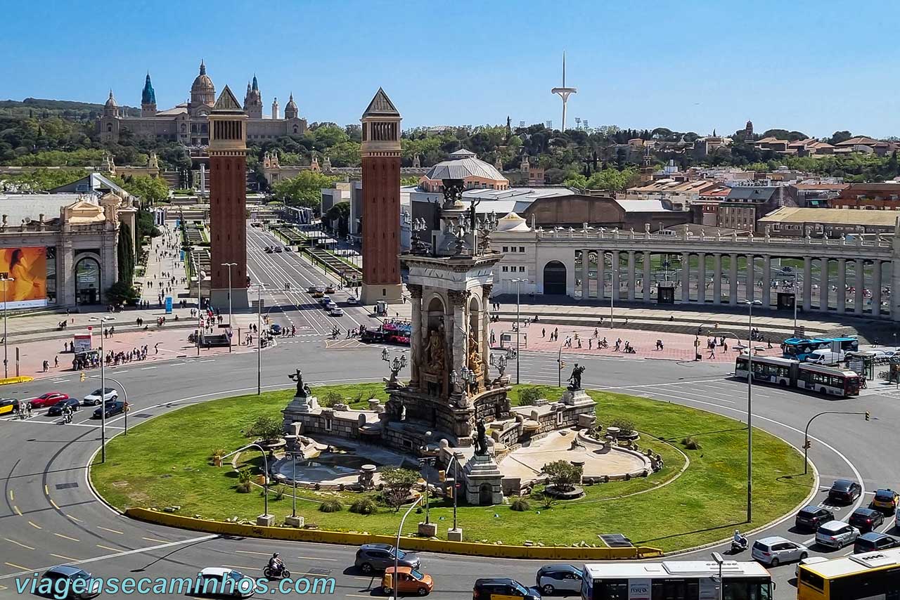 O que fazer em Barcelona Espanha - Plaça Espanya