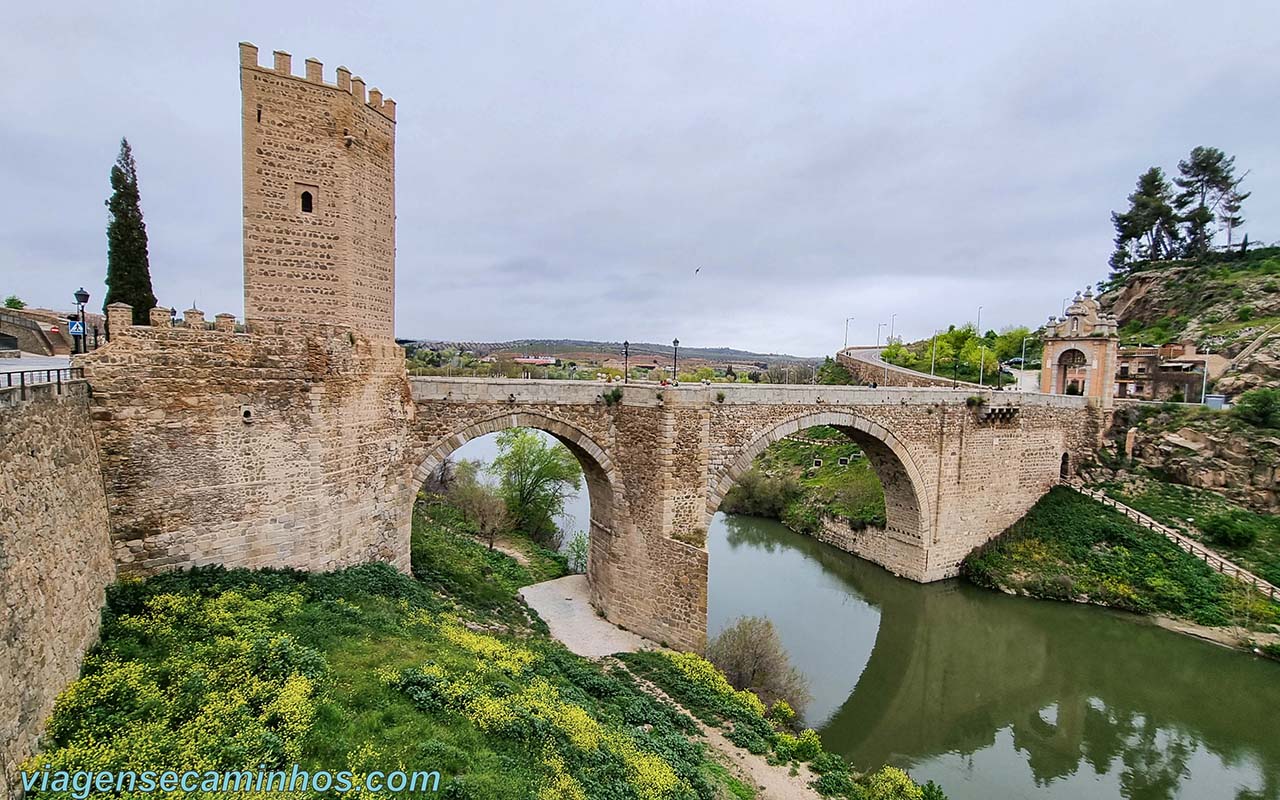 O que fazer em Toledo - Espanha - Ponte de Alcântara