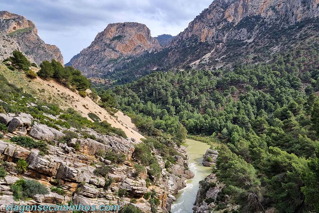 Paisagem no Caminito del Rey