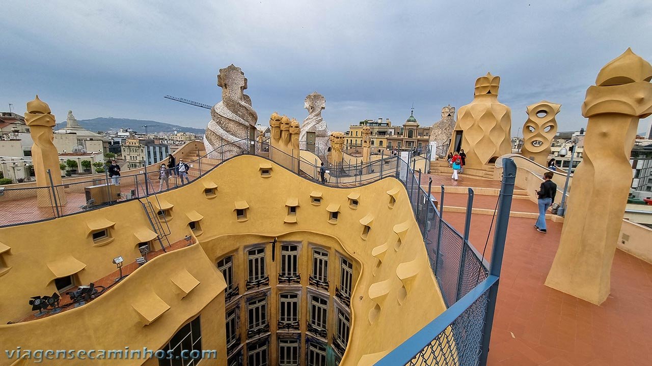 Pontos turísticos Barcelona - Casa Milá - La Pedrera