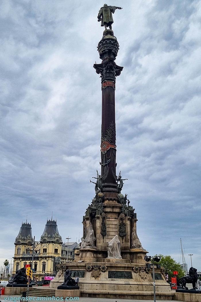 Pontos turísticos Barcelona - Monumento a Colombo