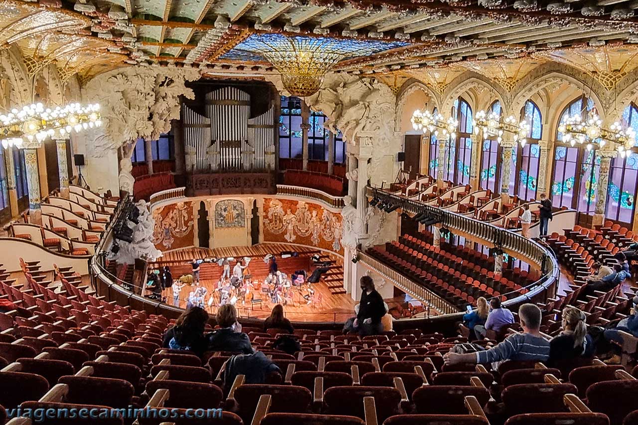 Pontos turísticos Barcelona - Palau de La Musica