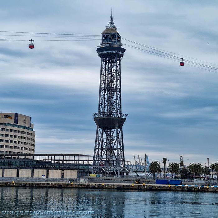 Pontos turísticos Barcelona - Teleférico do Porto