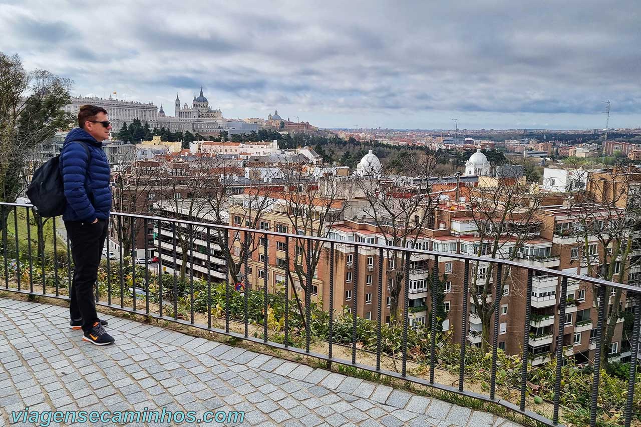 Madri Espanha - Mirador do Parque la Montaña