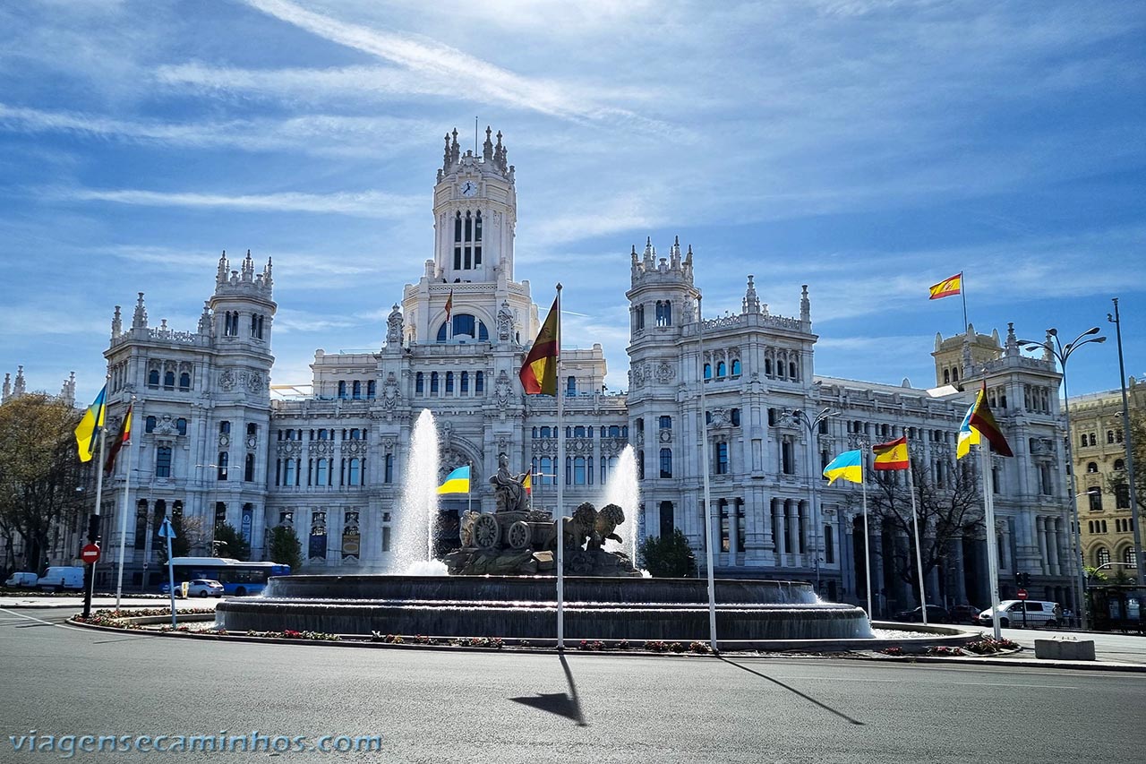Madrid - Espanha - Palácio de Cibeles