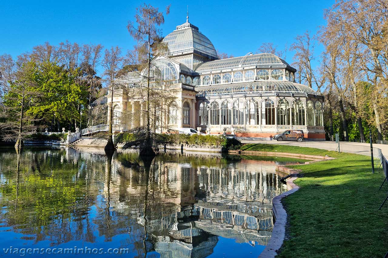 Madrid - Espanha - Palácio de Cristal - Parque el Retiro