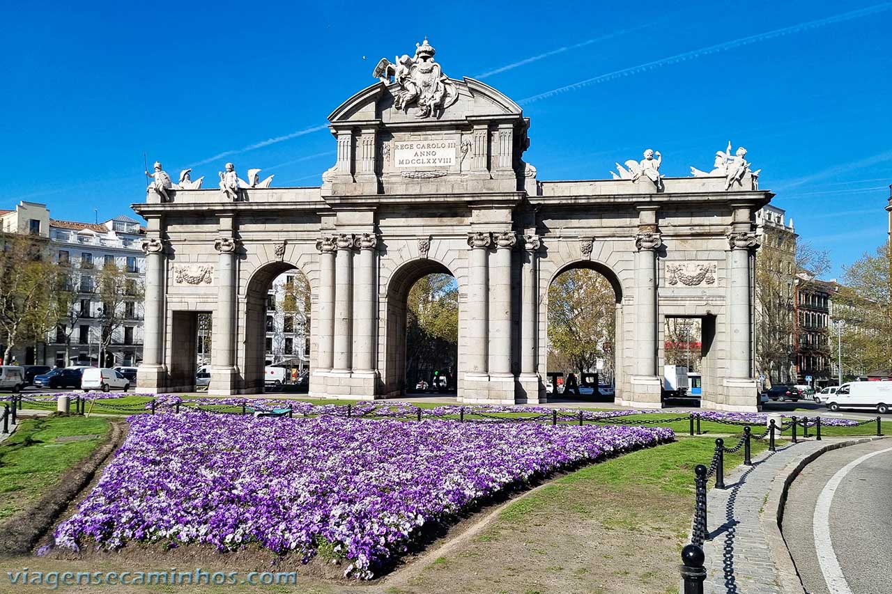 Madrid - Espanha - Puerta de Alcalá