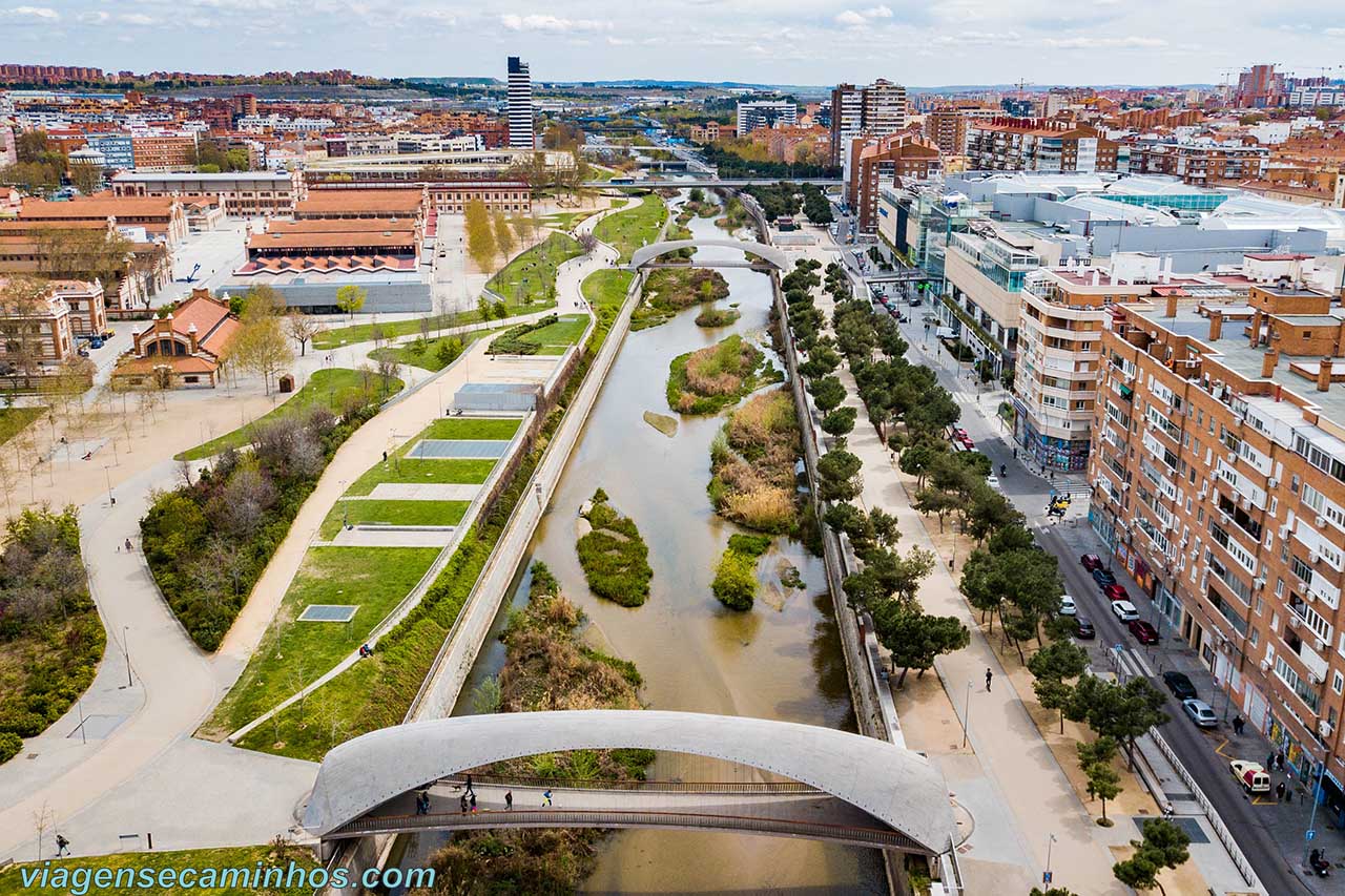 Madrid - Pontes no Parque Madrid Rio