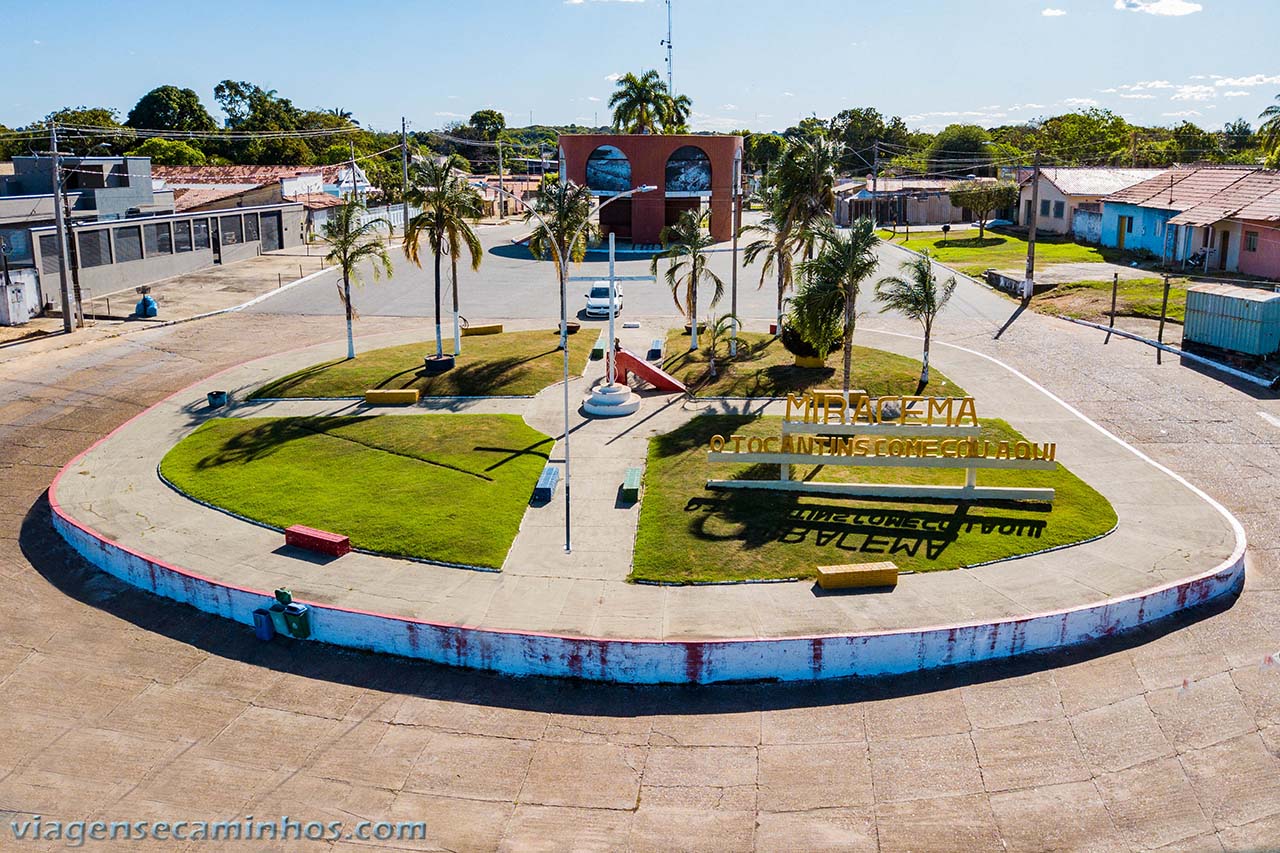 Miracema do Tocantins - Praça Pedro Praxedes