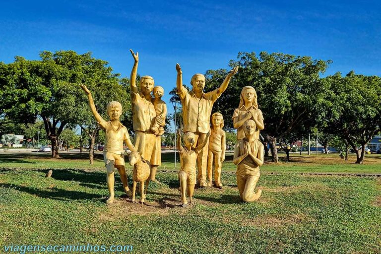 Monumento dos Pioneiros, em Palmas