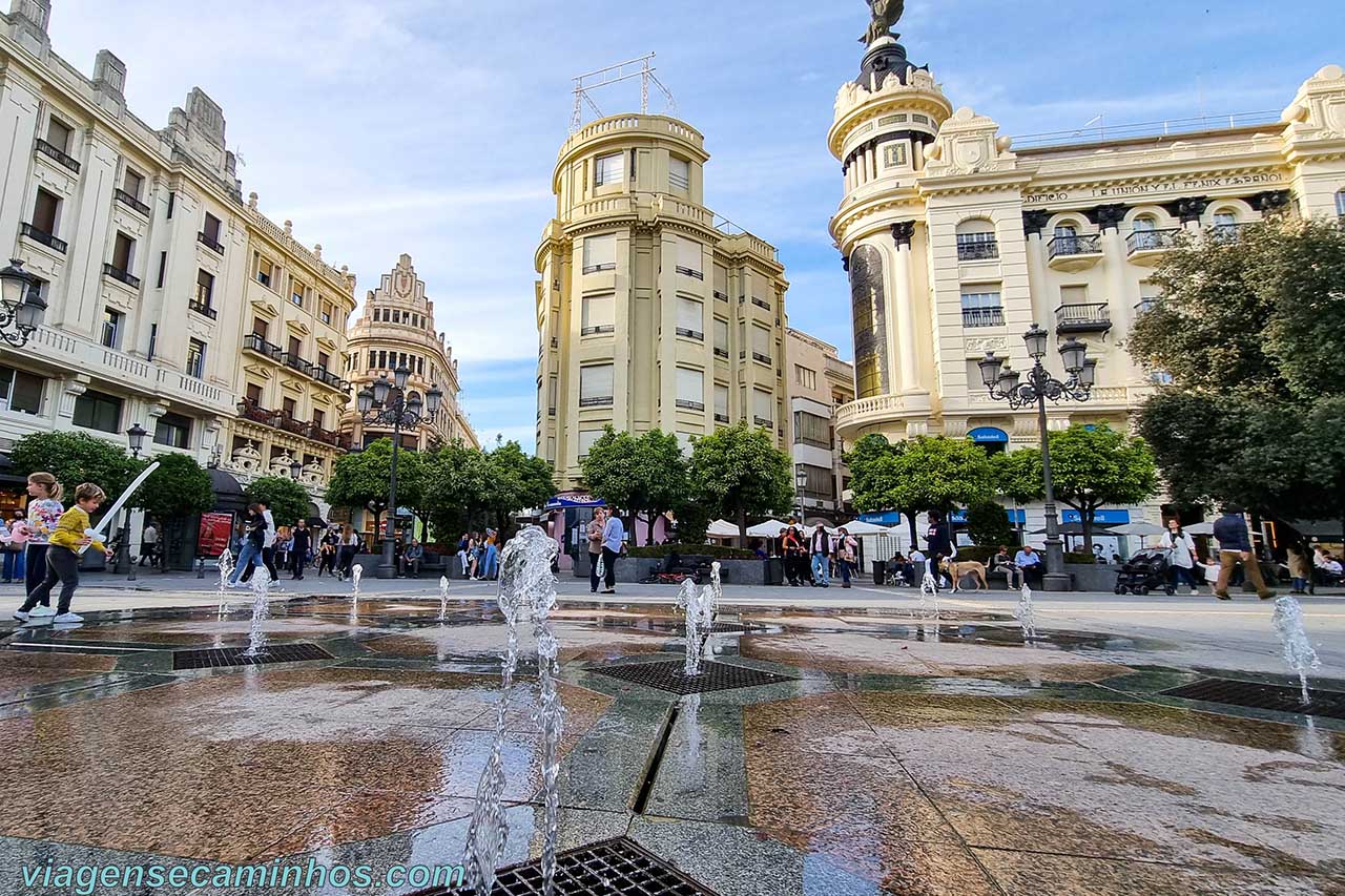 O que fazer em Córdoba - Espanha - Plaza de las Tendillas