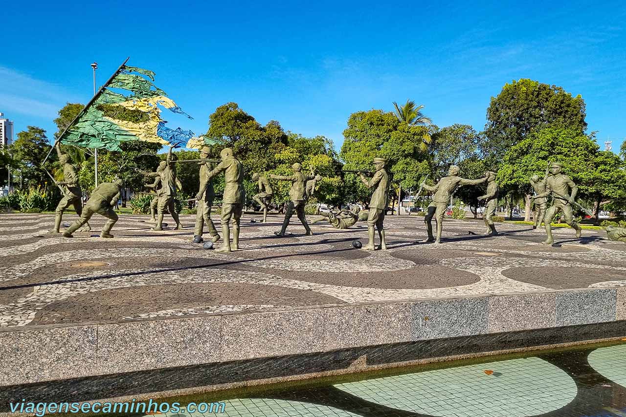 O que fazer em Palmas TO - Monumento aos 18 do Forte