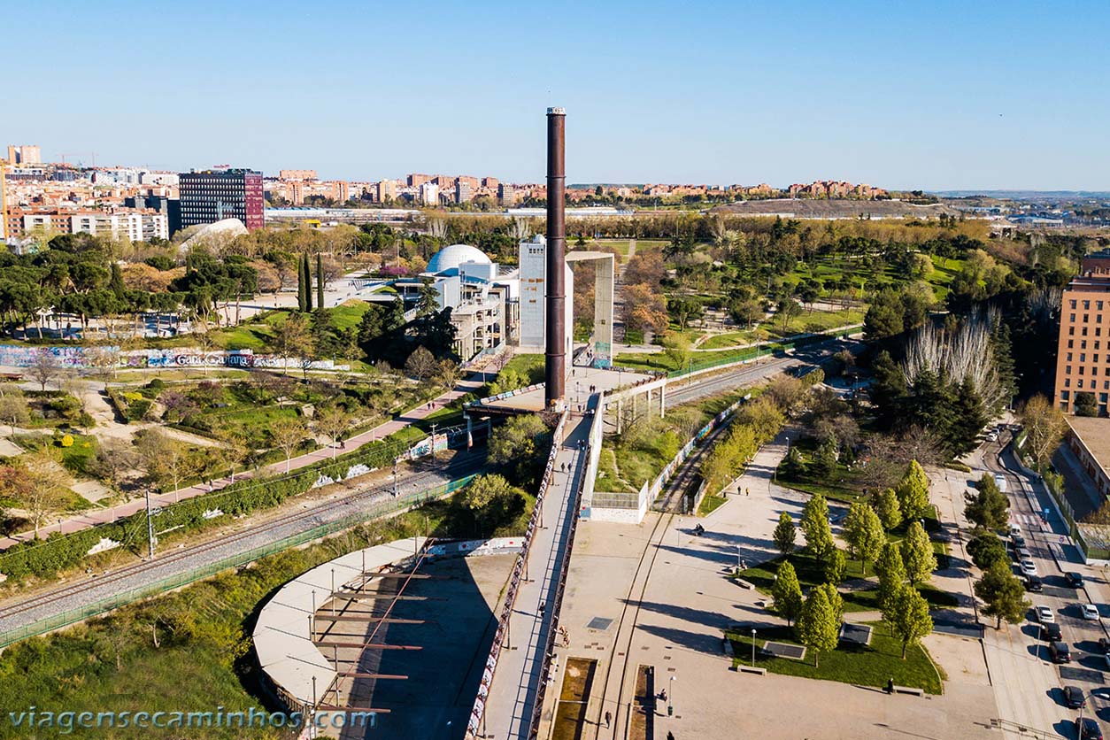 Pontos turísticos de Madrid - Parque Henrique Tierno Galván