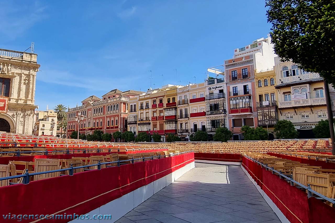 Pontos turísticos de Sevilha - Plaza San Francisco