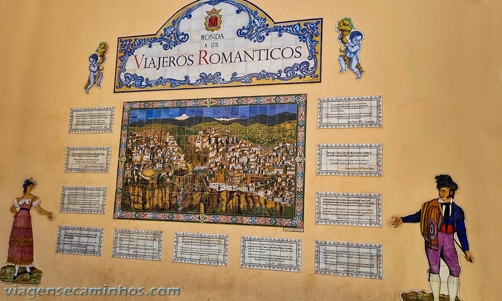 Ronda - Mural Viajeros Románticos