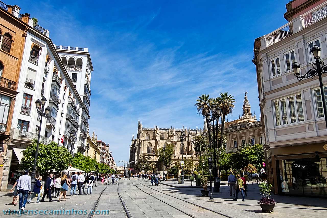 Sevilha - Espanha - Avenida de la Constitución