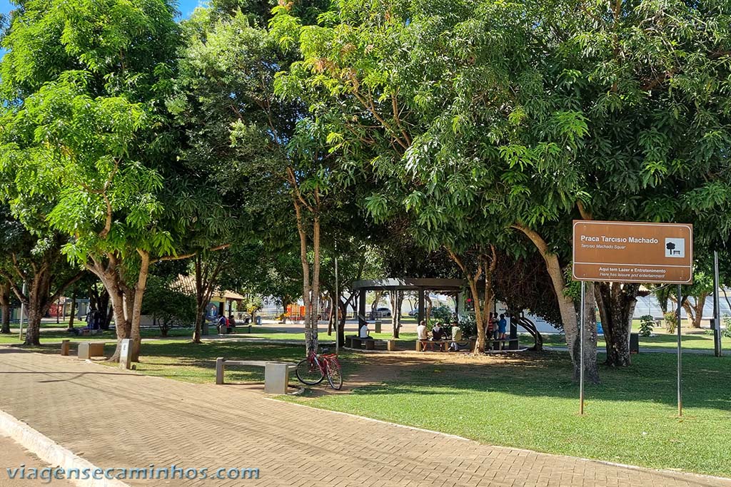 Taquaruçu - Praça vereador Tarcísio Machado