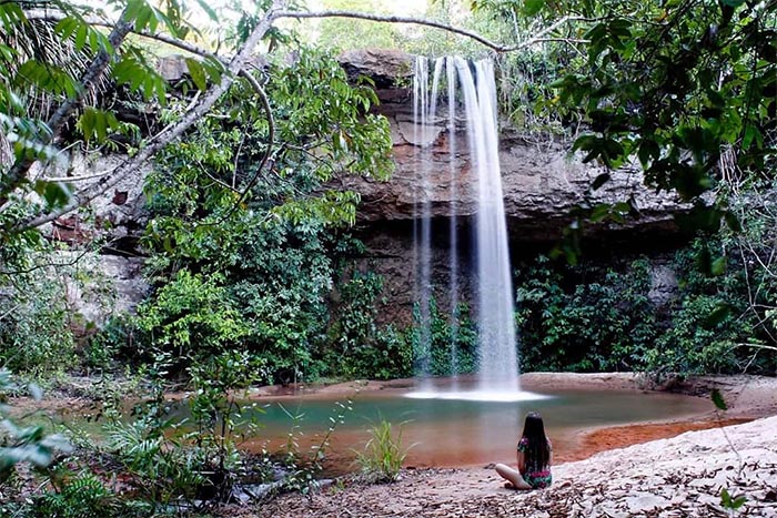 Chapada dos Guimarães - Cachoeira do Pingador