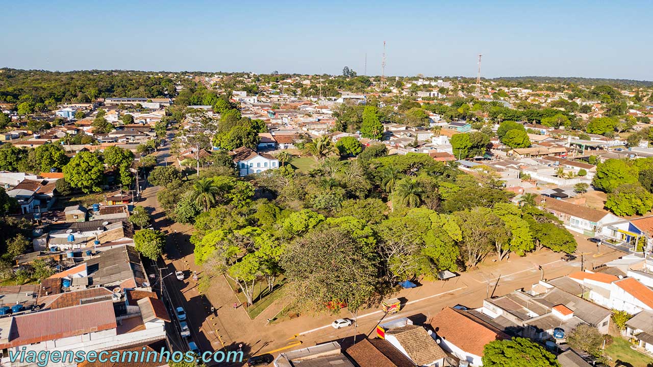 Cidade de Chapada dos Guimarães MT