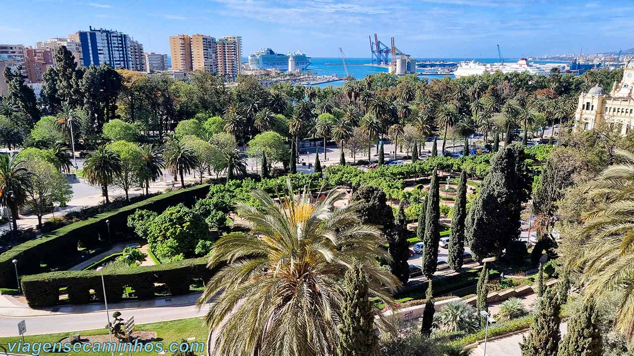 Málaga - Espanha - Jardim Pedro Luís Afonso