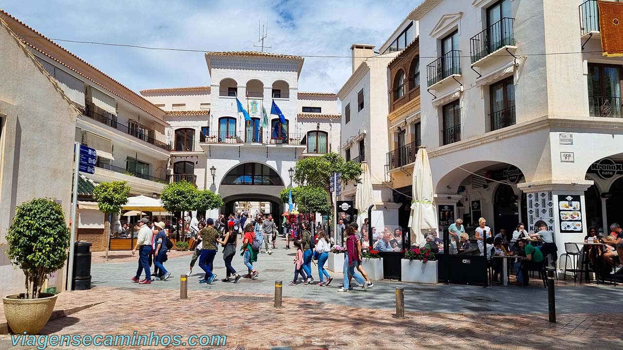 O que fazer em Nerja - Praça Espanha