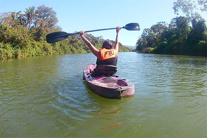 O que fazer em Nobres - Caiaque no Rio Cuiabazinho