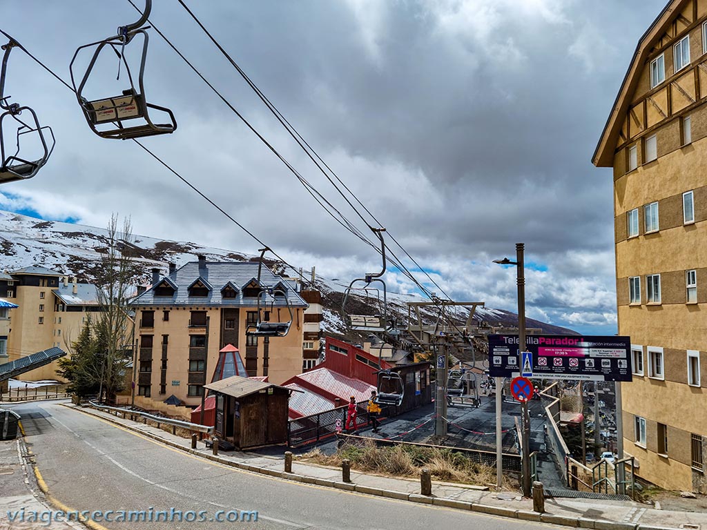 Teleférico na Sierra Nevada - Espanha