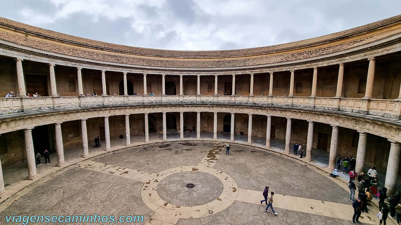 Alhambra - Granada - Palácio Carlos V