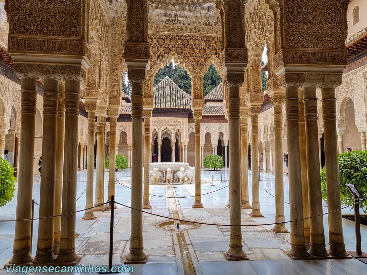 Alhambra - Granada - Palácio dos Leões