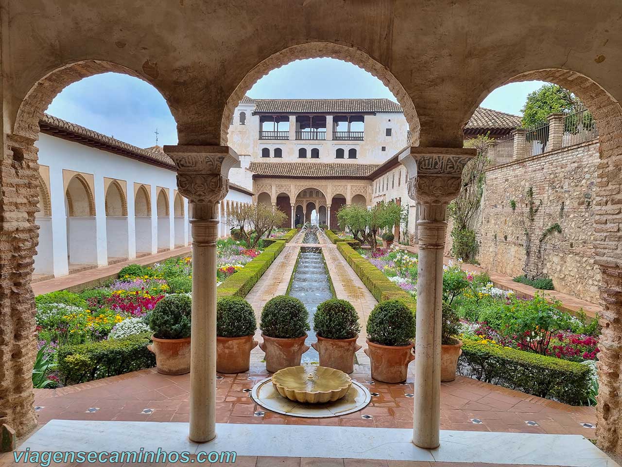 Alhambra - Granada - Palácio Generalife