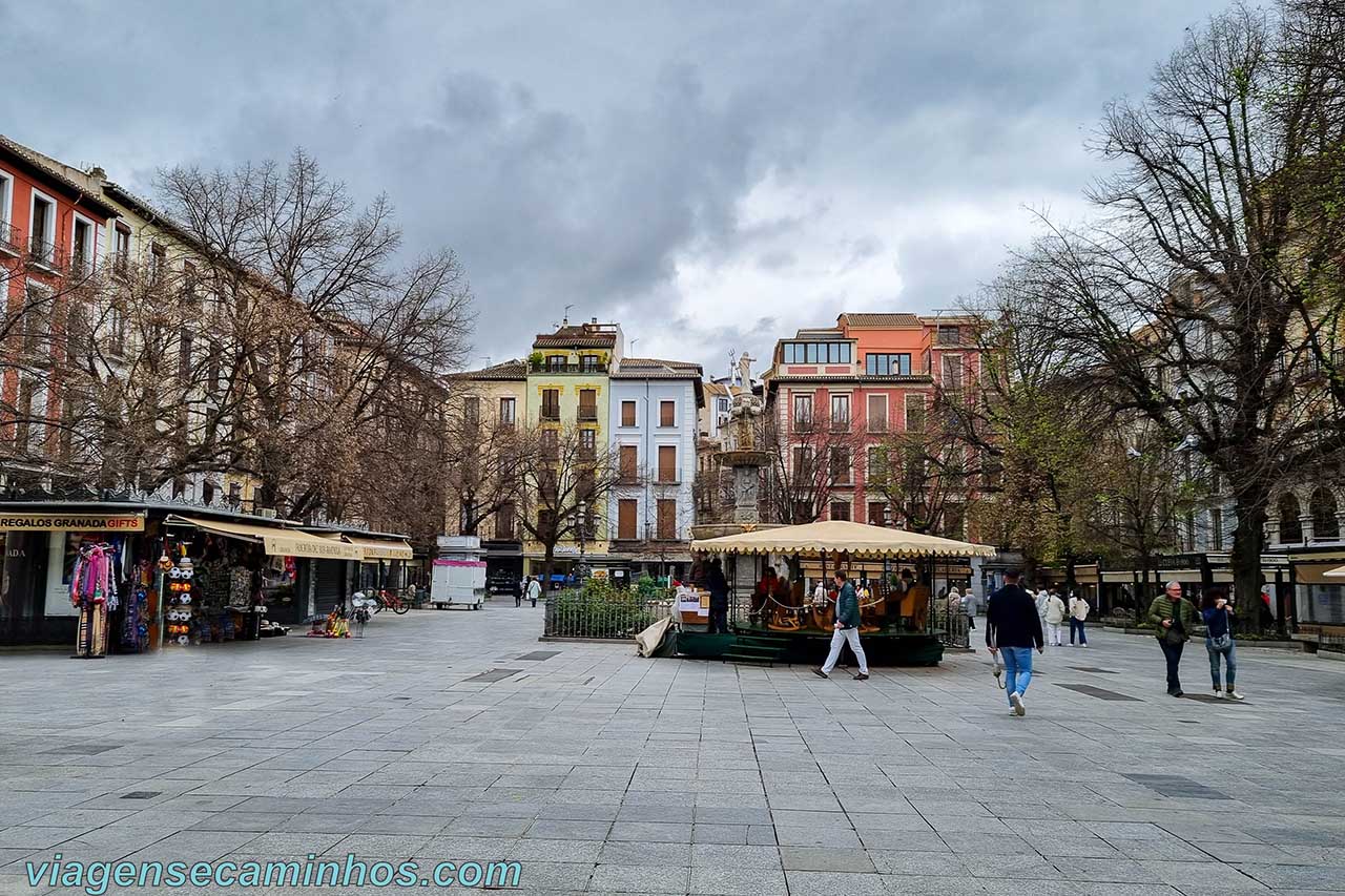 Granada, Espanha - Praça de Bib-Rambla