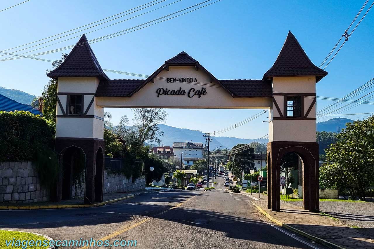 Picada Café - Pórtico da cidade