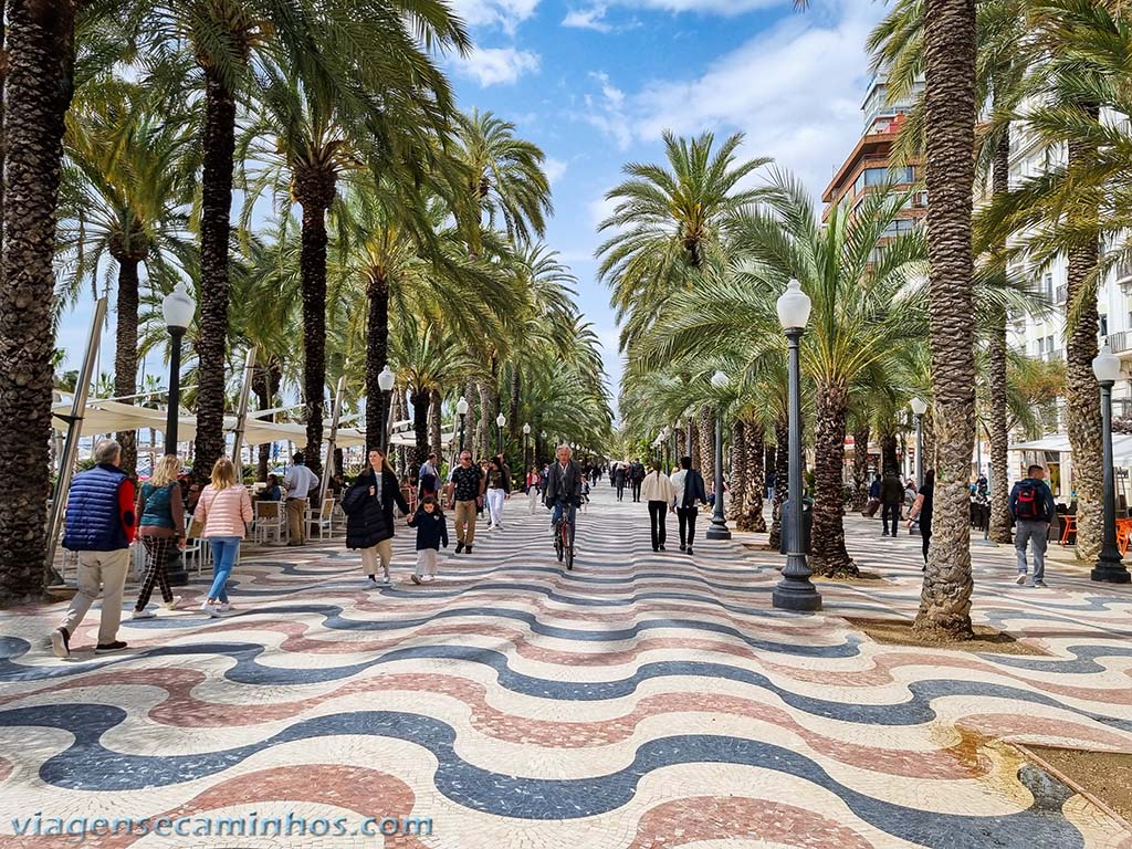 Alicante - Esplanada da da Espanha