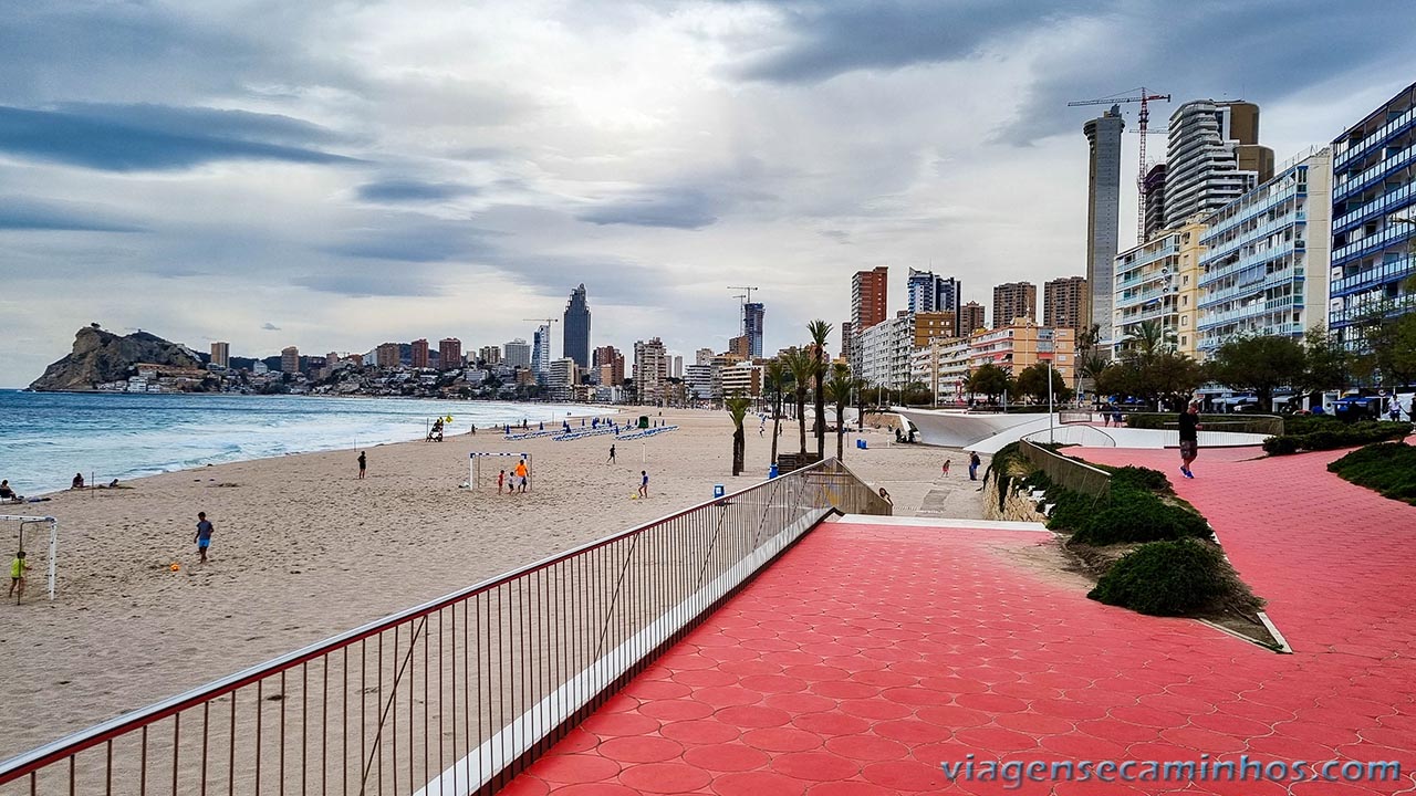 Benidorm - Orla da Praia Poniente