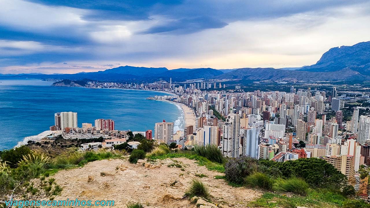 Benidorm - Vista do Mirante La Creu