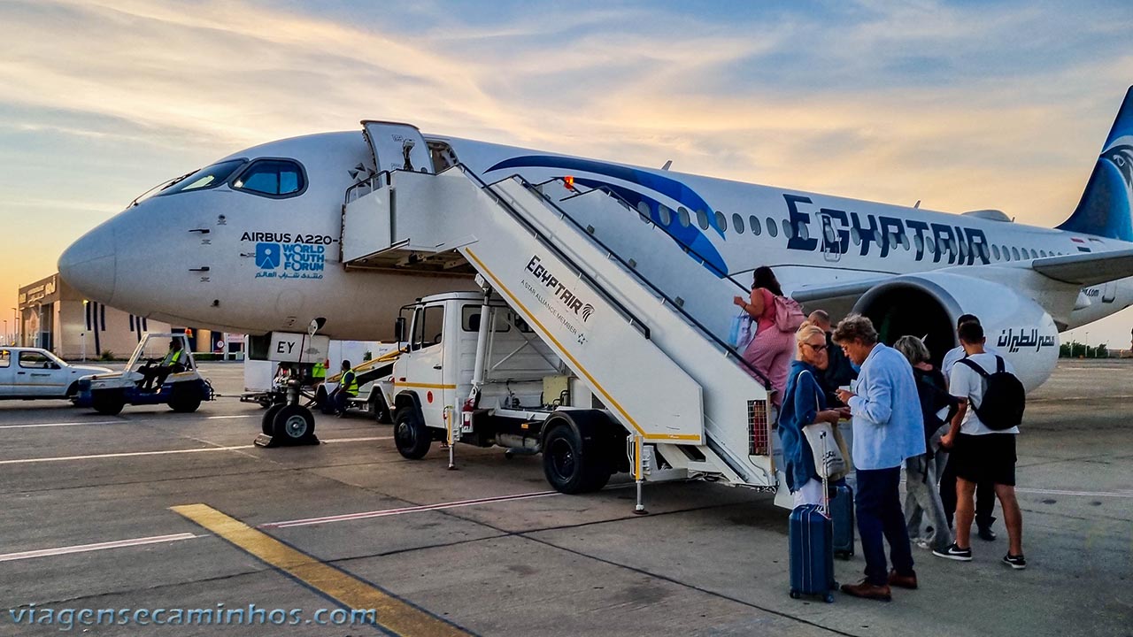 Egiptair - Aeroporto de Aswan