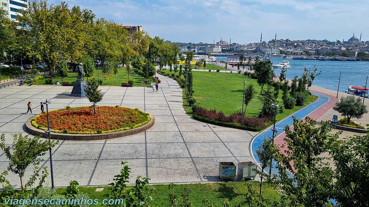 Istambul - Parque Azapkapi Sahil