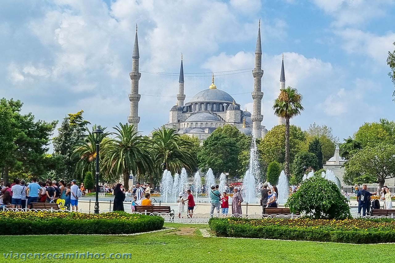 Istambul - Turquia - Mesquita Azul