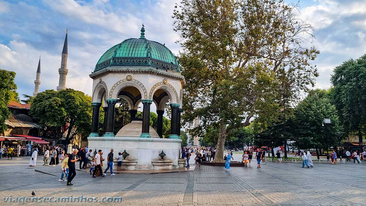 Istambul - Turquia - Parque Sultão Ahmet