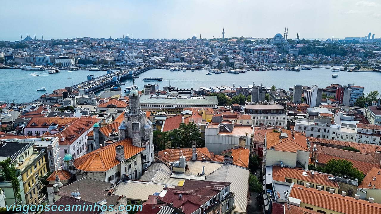 Istambul - Vista da Torre de Gálata