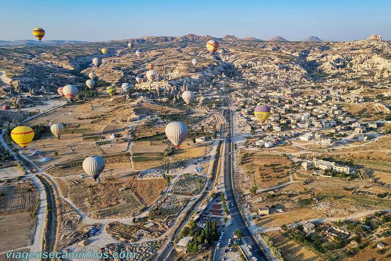 Passeio de balão na Capadócia - Goreme - Turquia