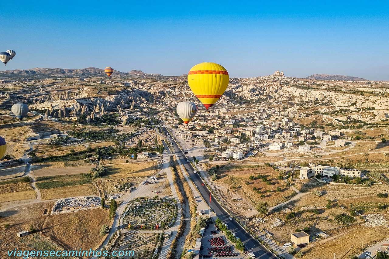 Passeio de balão na Capadócia - Goreme