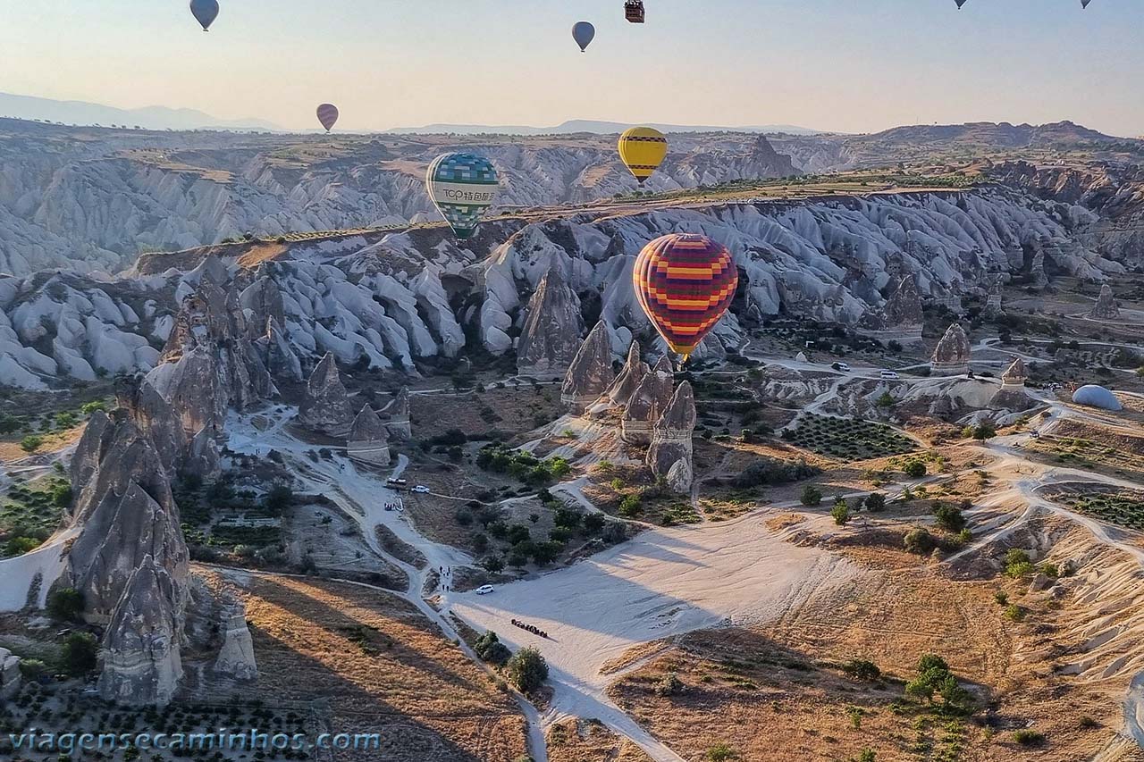 Passeio de balão na Capadócia, Turquia