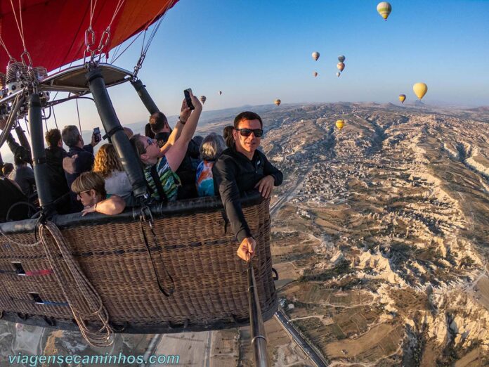 Passeio de balão na Capadócia - Turquia